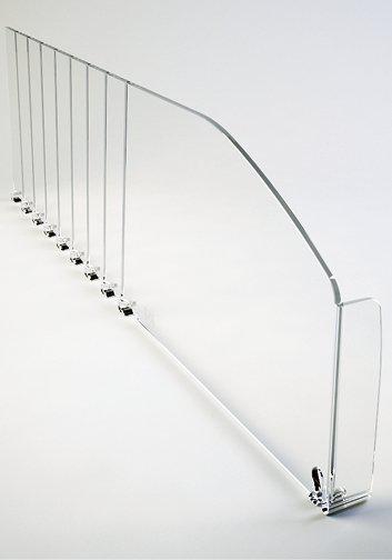 Optimal+™ - 120mm Tall Angled Divider With "L" Stop