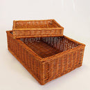 Wicker Produce Baskets for fresh produce displays